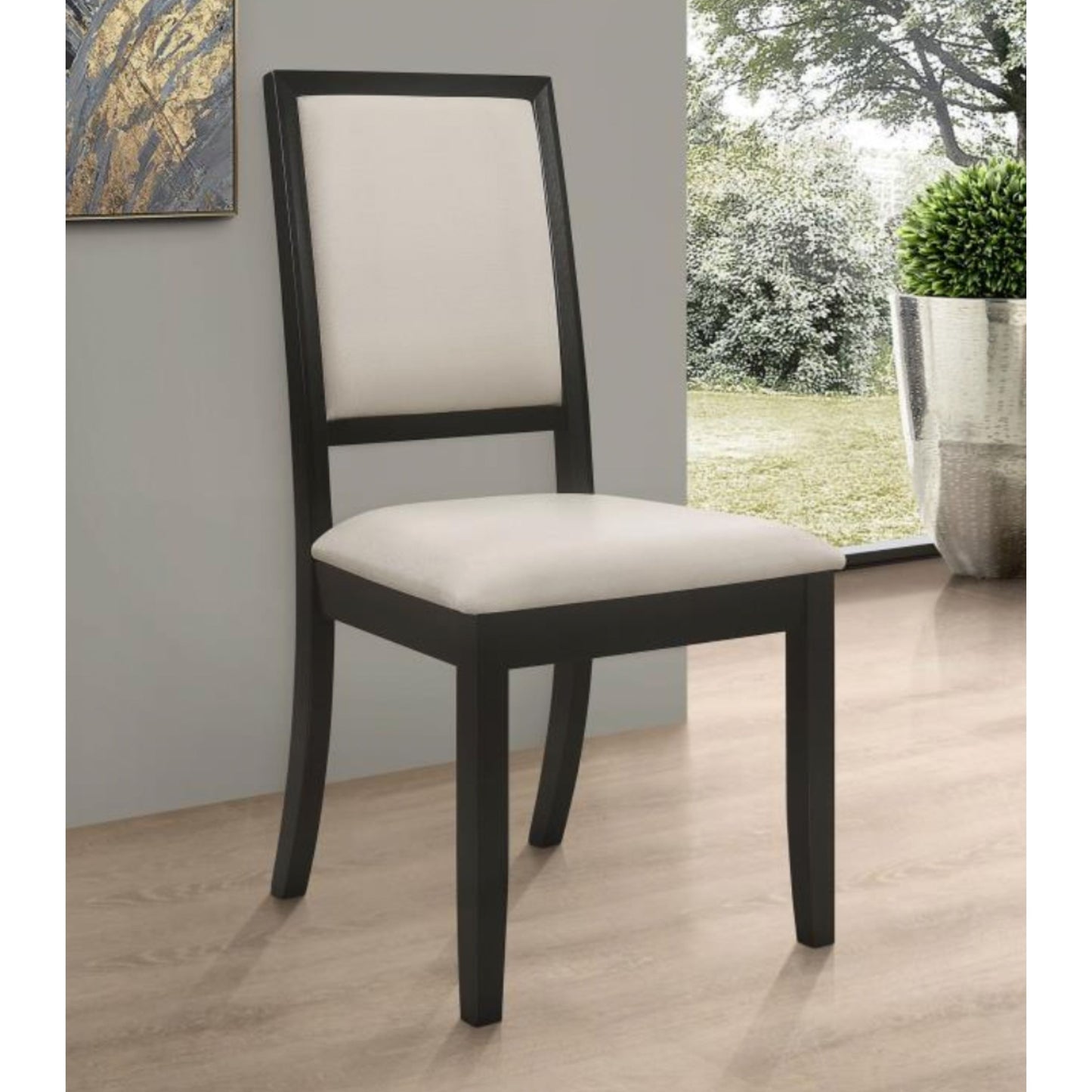 LOUISE Upholstered Dining Side Chairs (Set of 2)
