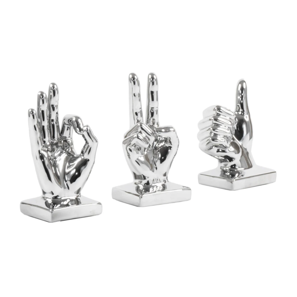 HEIDI Okay Hand Sign Sculptures