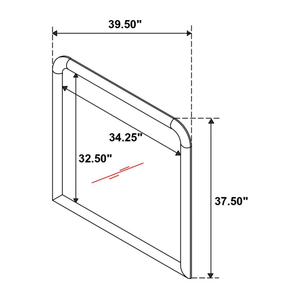 AMSBURY 4-piece Eastern King Bedroom Set Nutmeg