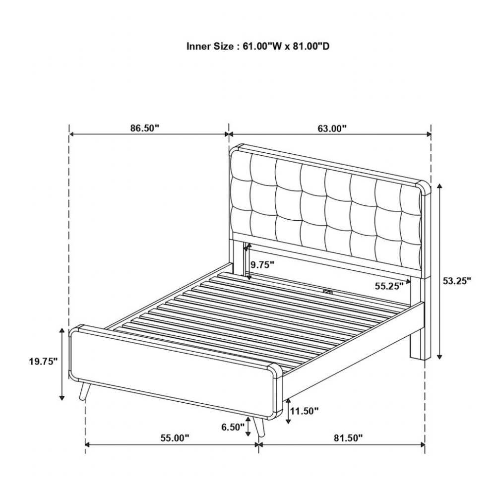 ROBYN 4-piece Queen Bedroom Set