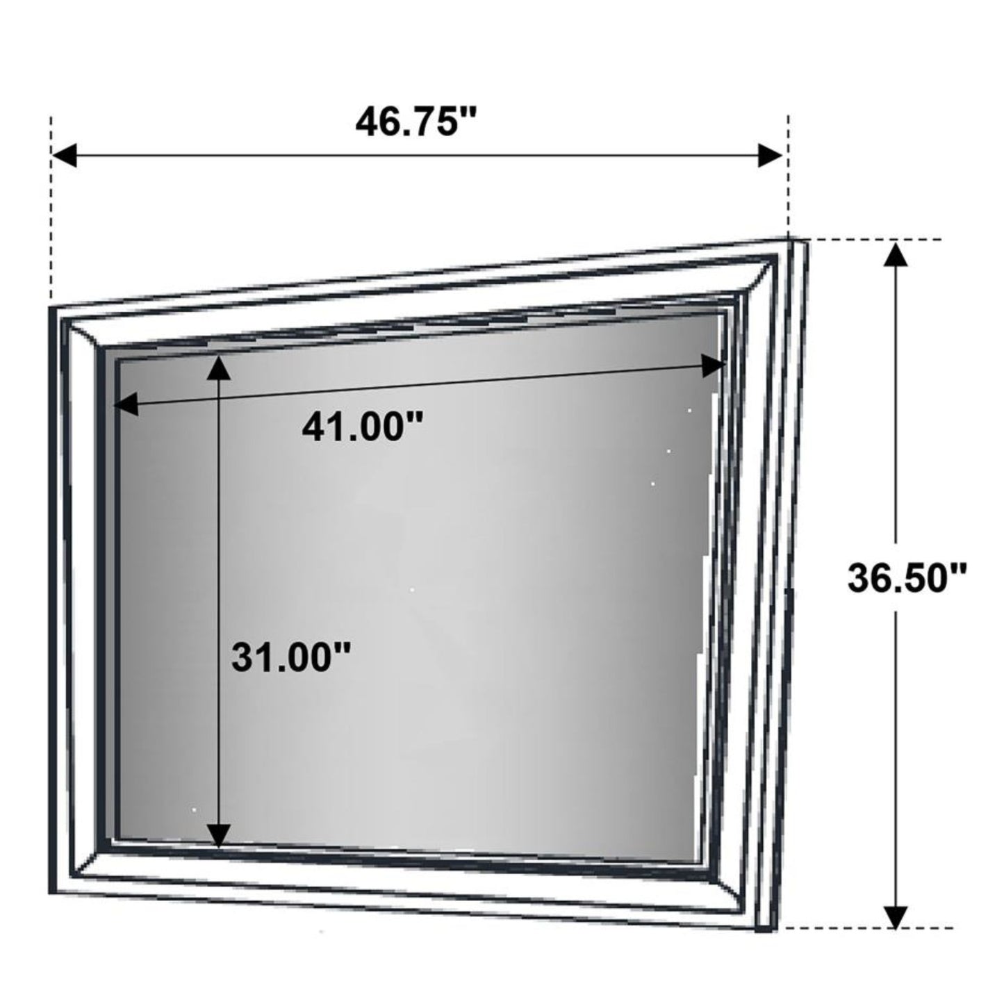 BARZINI 4-piece Queen Bedroom Set White