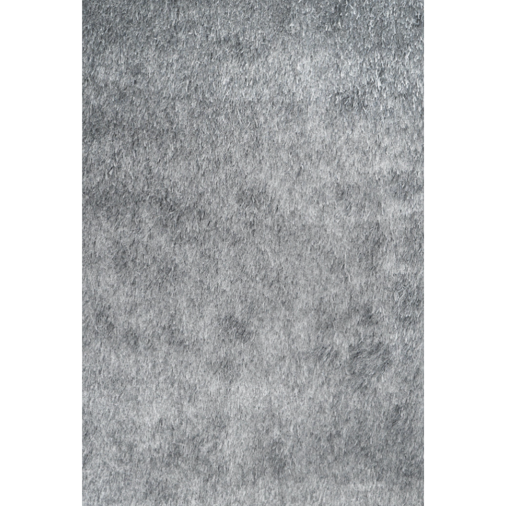 COBY Ribbon Shag Area Rug 5x7 Grey