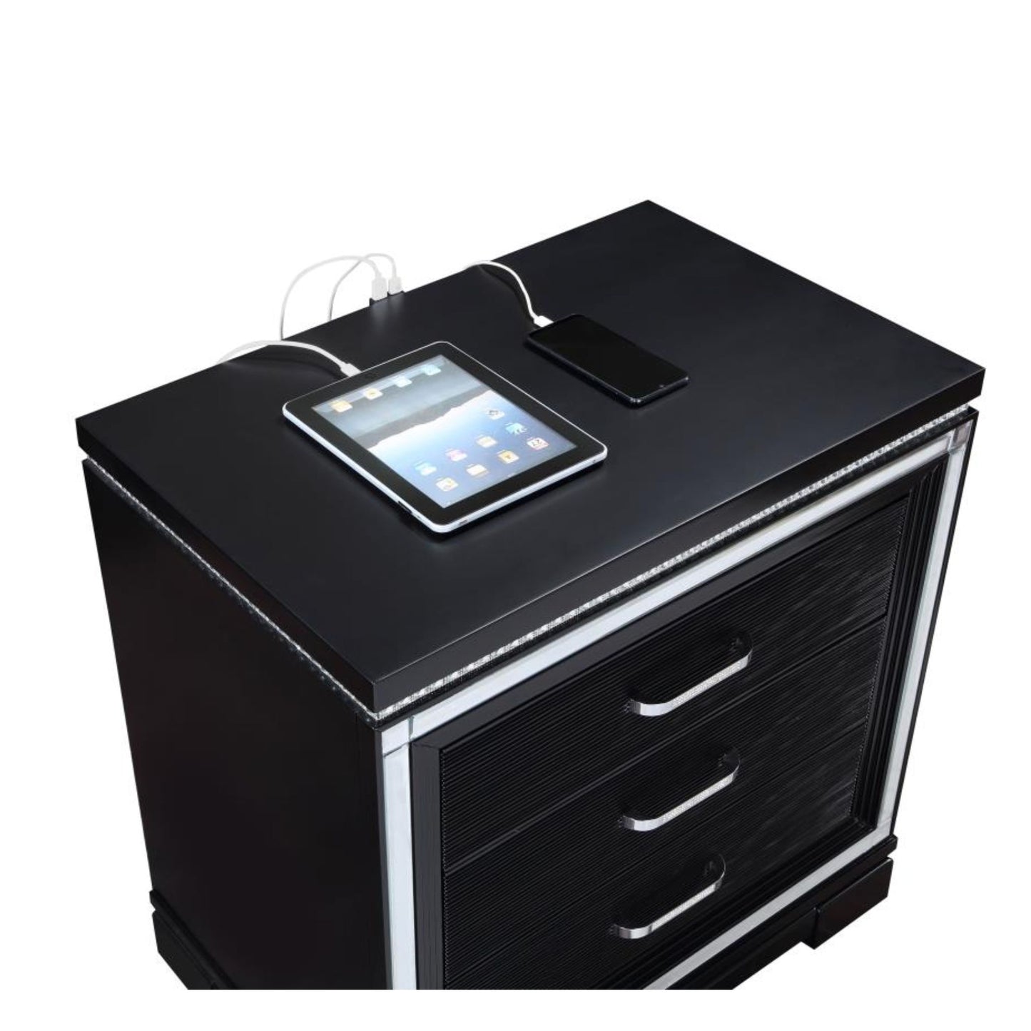 CAPPOLA Rectangular 2-drawer Nightstand