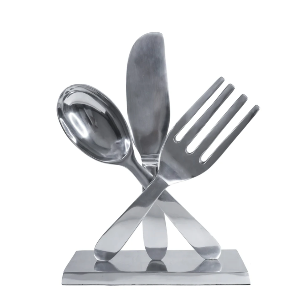 EGAN Aluminum Utensil Tabletop Decor