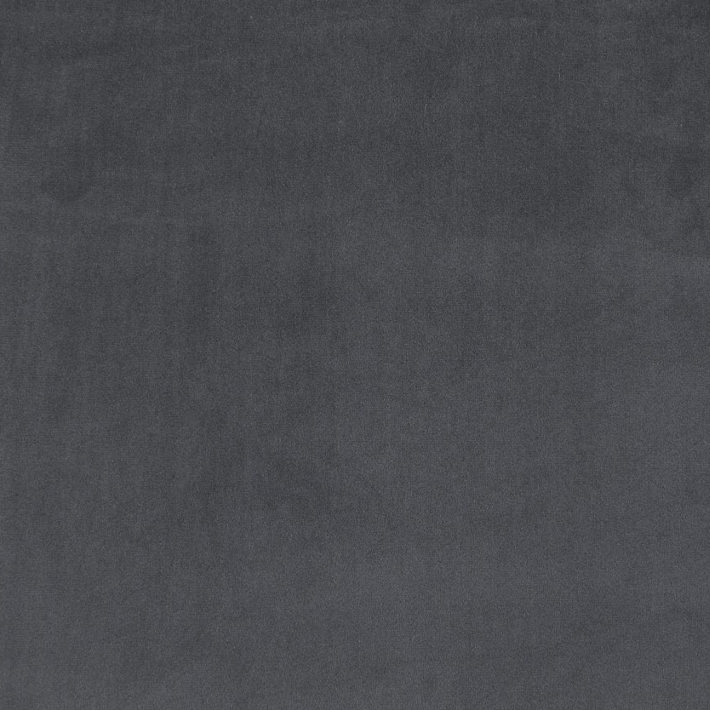 BROOKSIDE Velvet Curved Loveseat Dark Grey