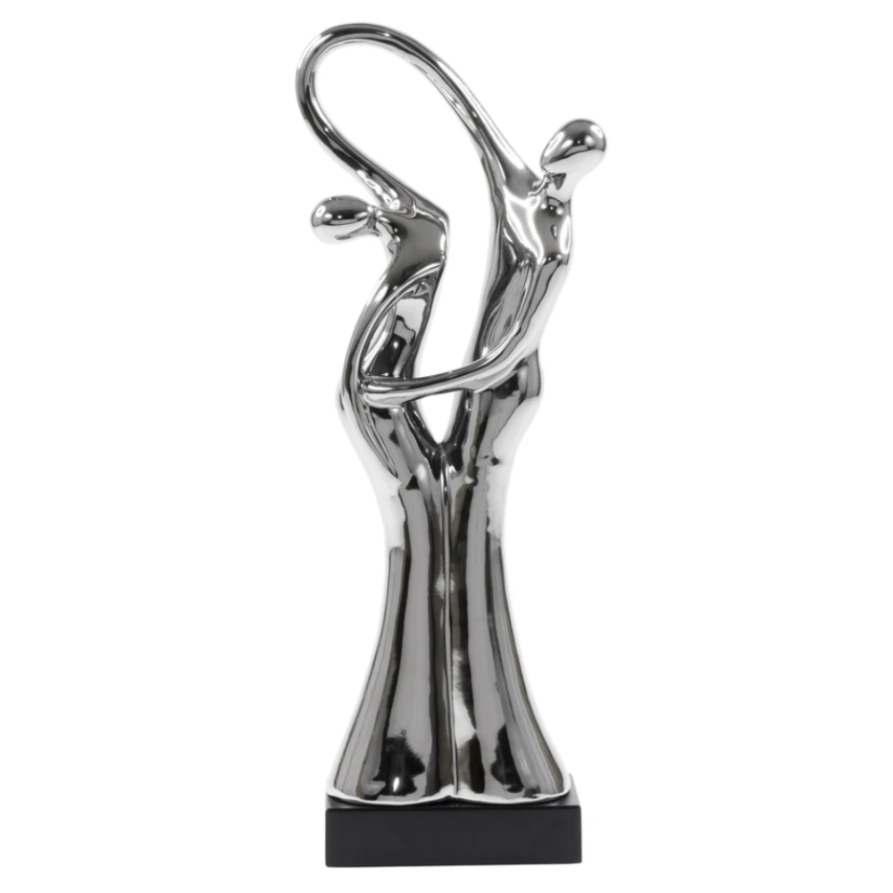 ANDY Last Dance Sculpture Silver