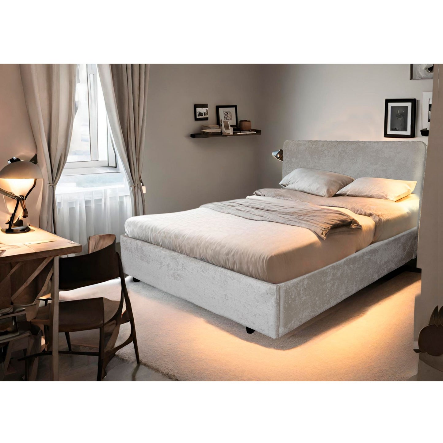 ROMULO Queen Bed Catalaya Marfil