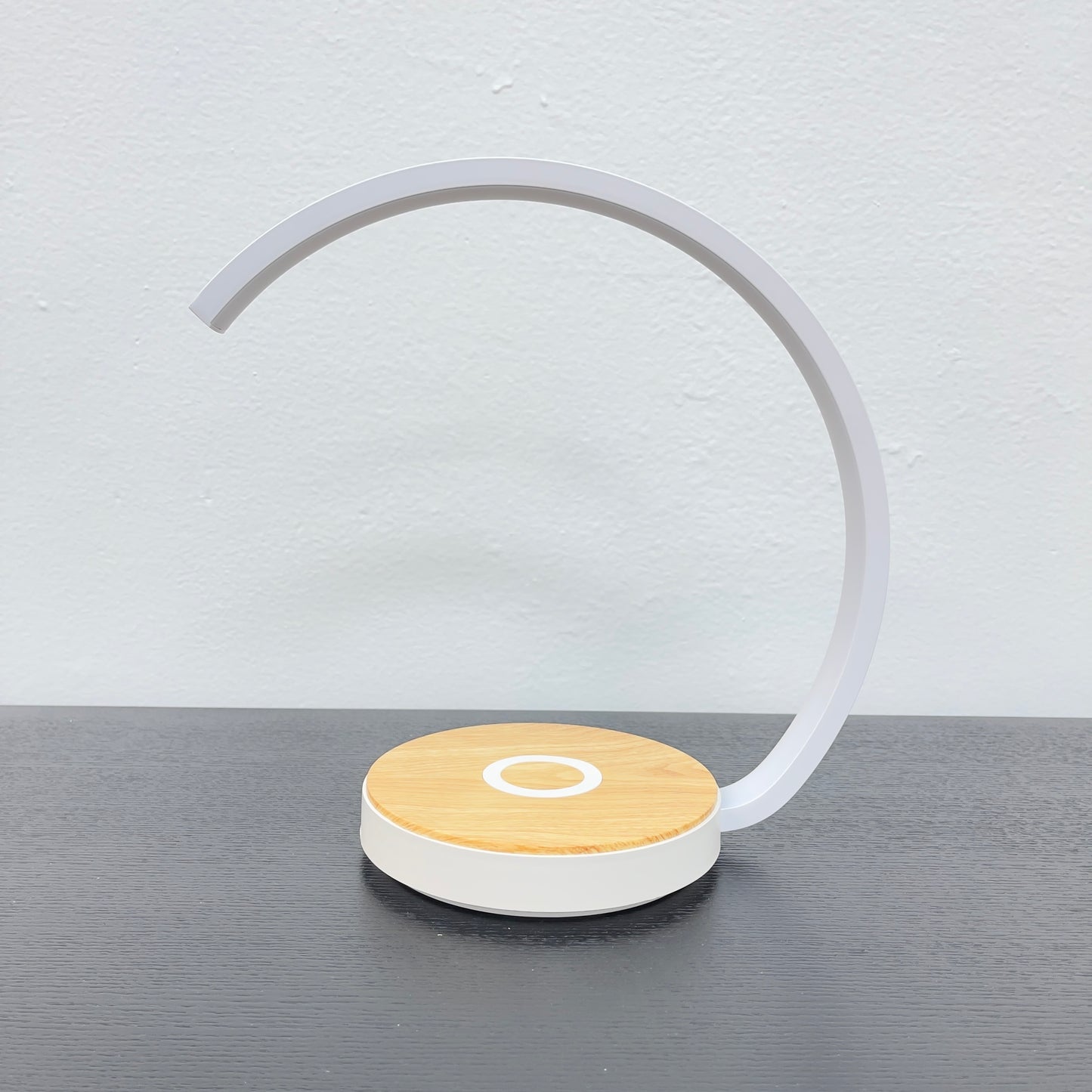 ARC White Table Lamp LED Strip with Charger