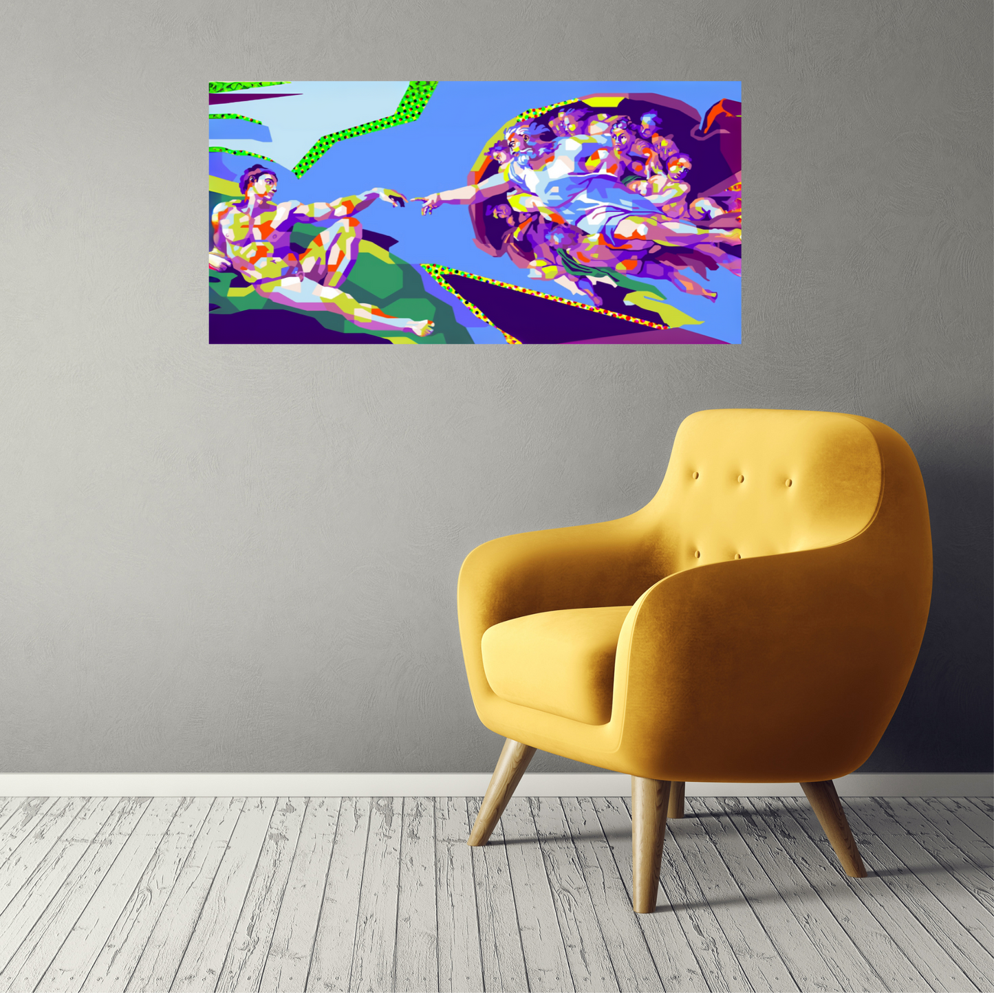 ADAM The Creation Pop Wall Art Print