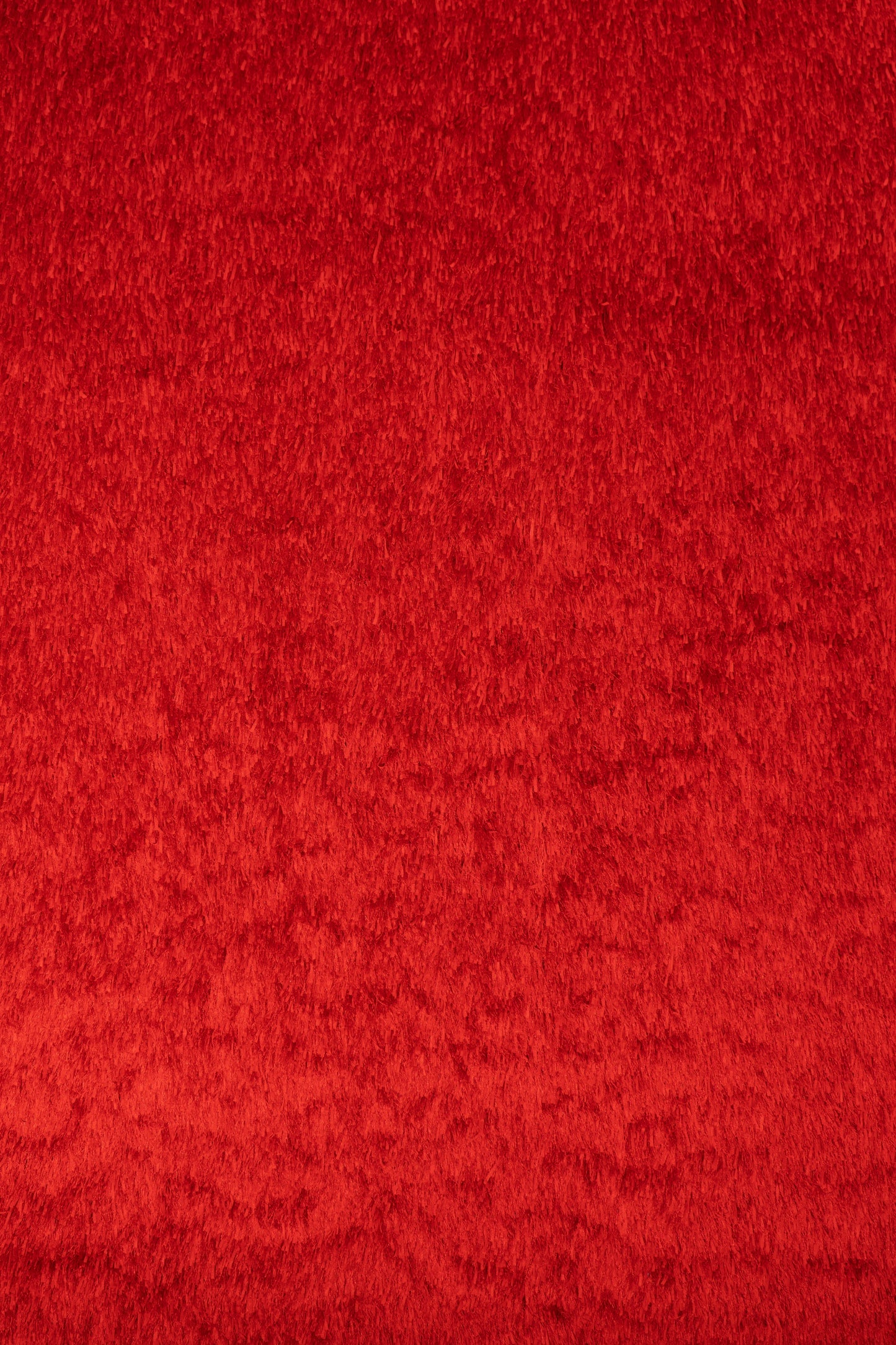 COBY Ribbon Shag Area Rug 5x7 Red