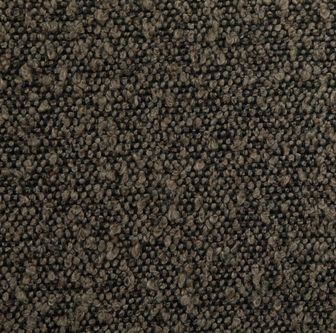 PETRA Boucle Upholstered Accent Side Chair Chocolate Brown