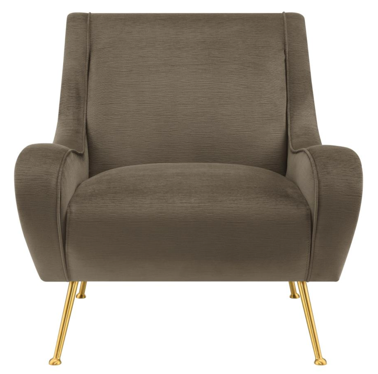 RICCI Upholstered Saddle Arms Accent Chair