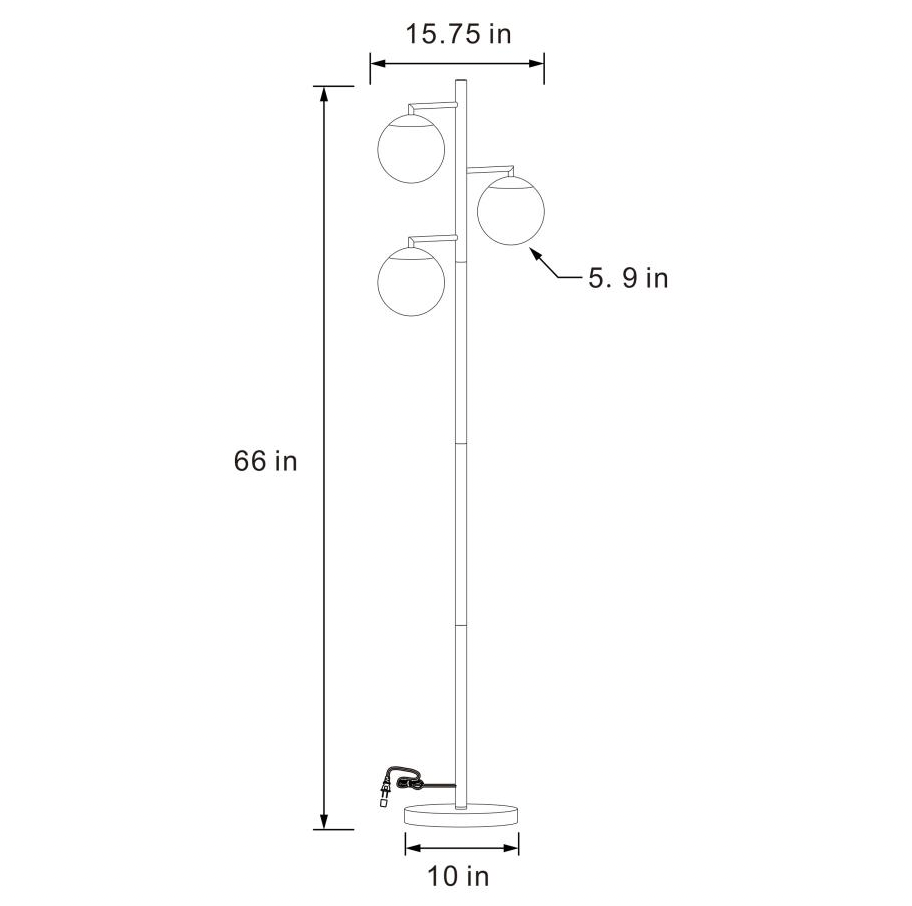 SENA Trio Tree Floor Lamp