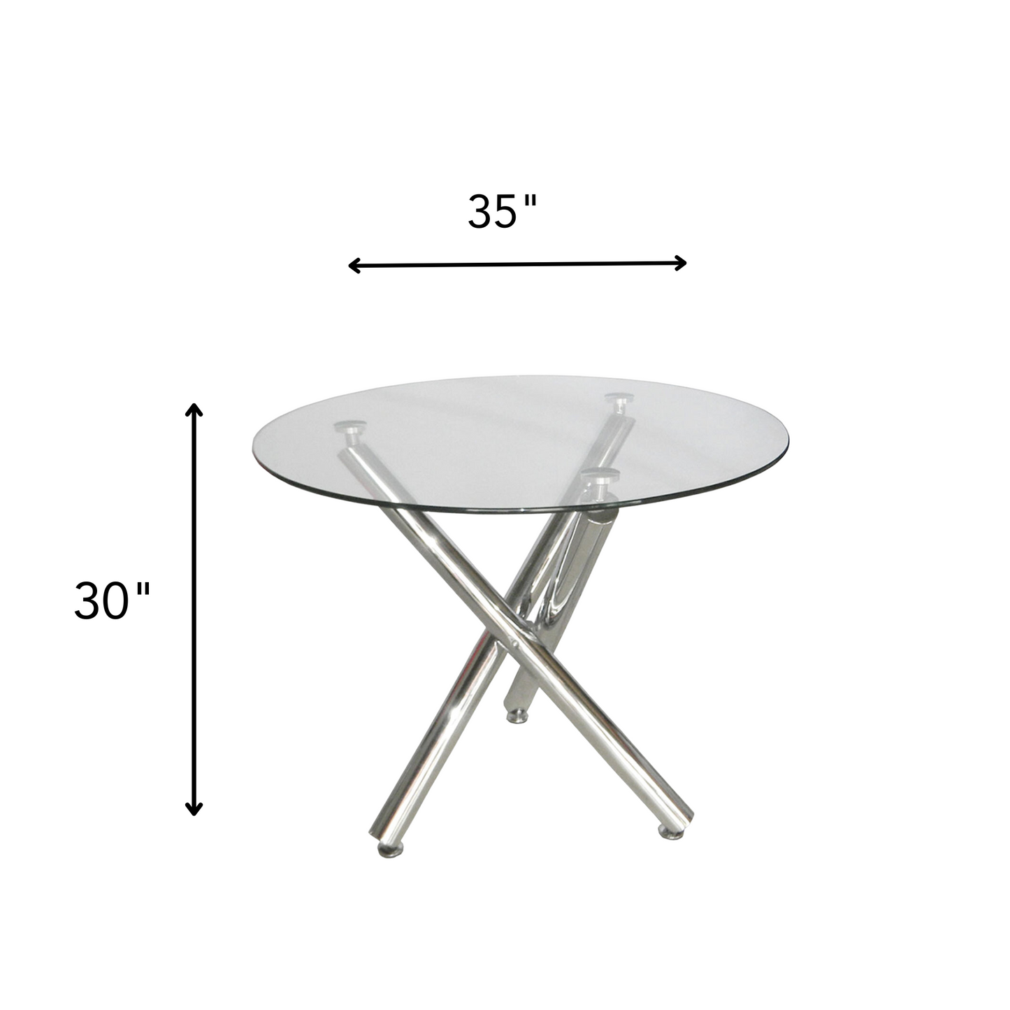 RHONDA Round Dining Table 35"