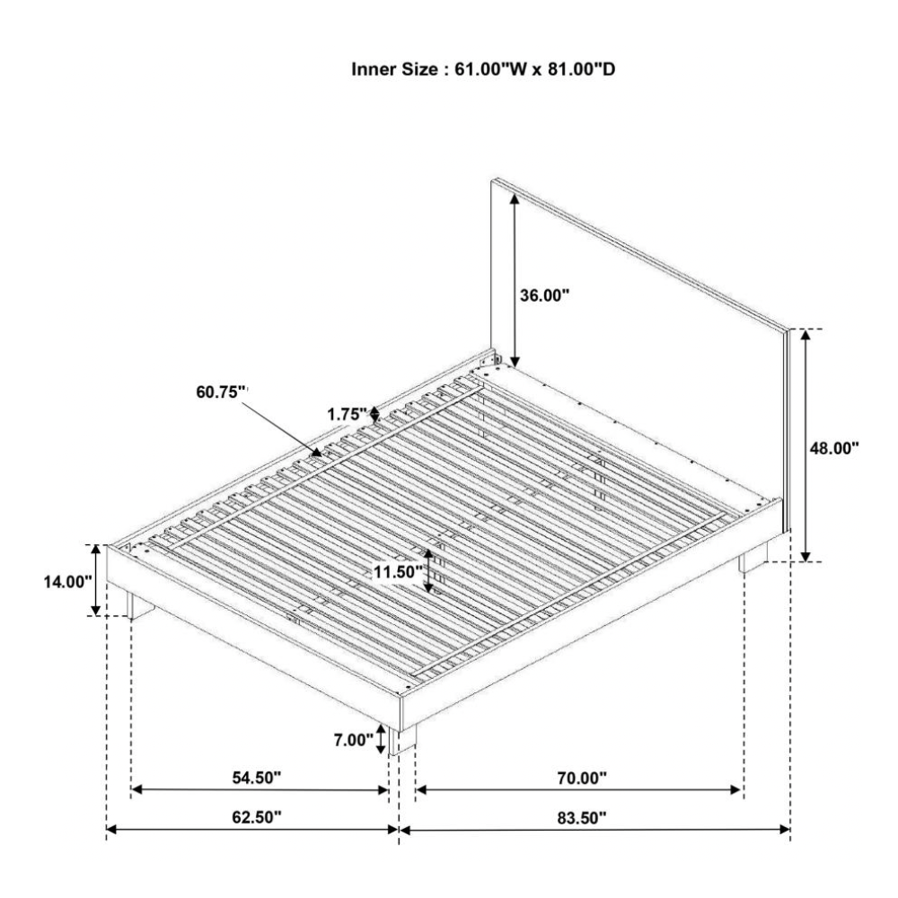 GLENWOOD 4-piece Queen Bedroom Set
