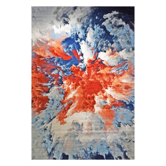 QUILL Blue Olimpia Collection Area Rug