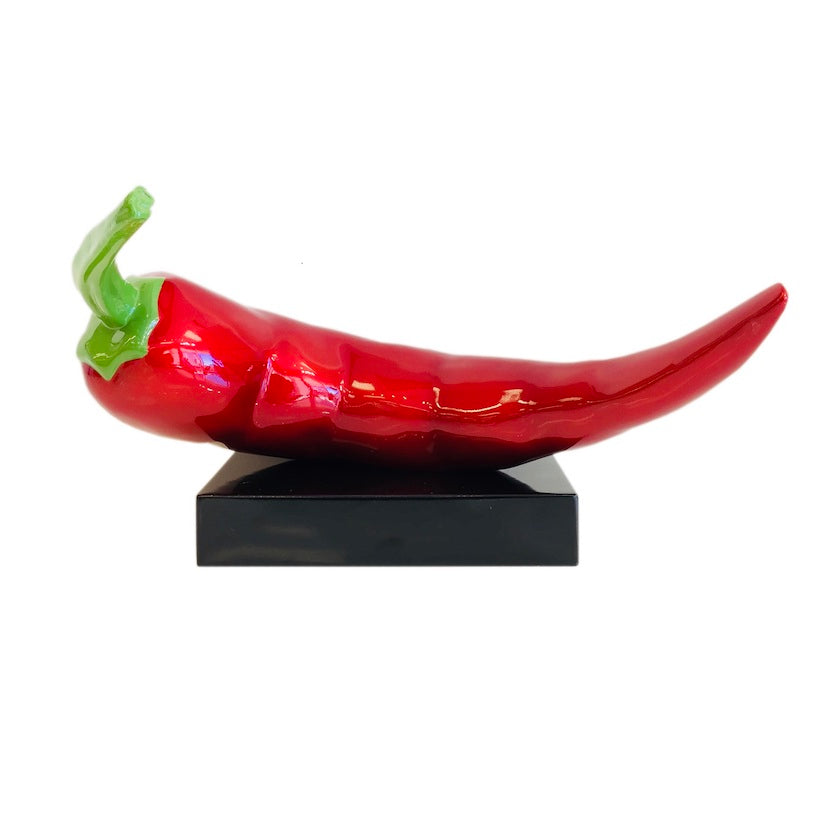 PEPPER Red Chili Sculpture Home Decor