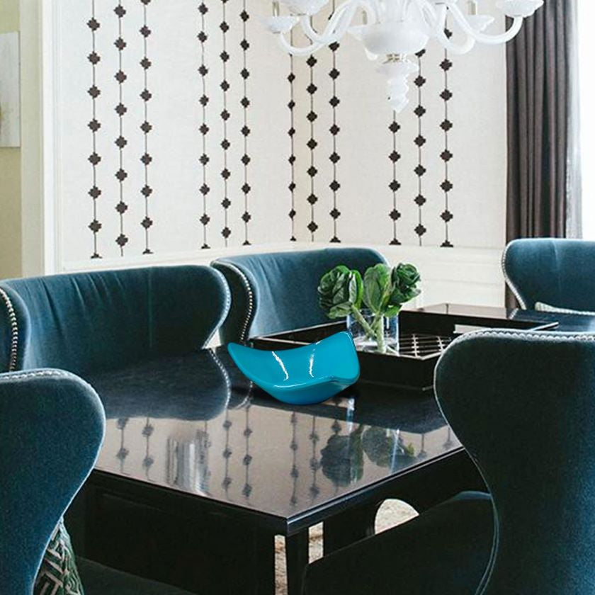 NEBULA Turquoise Plate