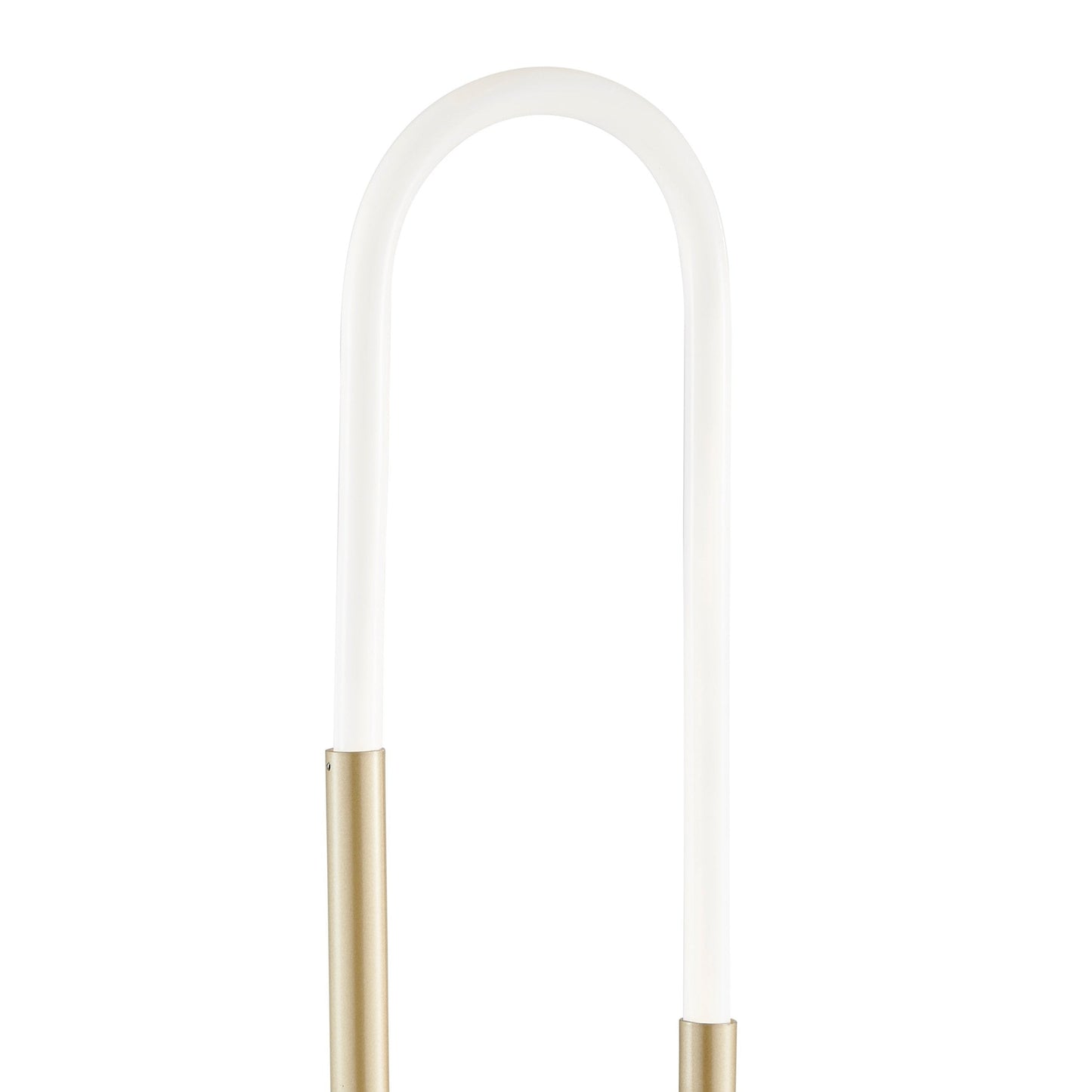 LORIA LED Single Clip Table Lamp Sandy Gold