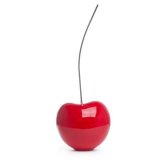 CHERRY 18" Small Bright Red Sculpture