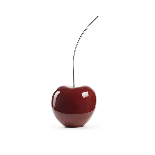 CHERRY 18" Small Wine Red Sculpture