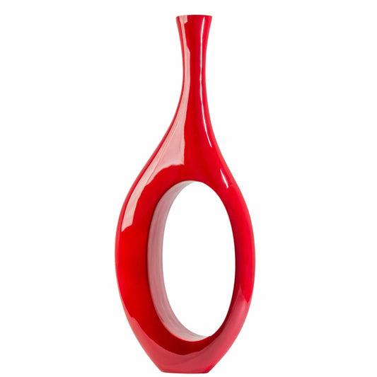 SOLANIS Trombone Vase Large Red
