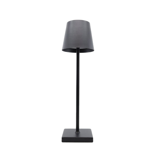 QUAKE Beam Column Rechargeable Table Lamp Black