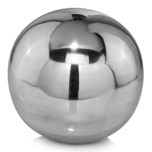 EMBER Silver Sphere Decor
