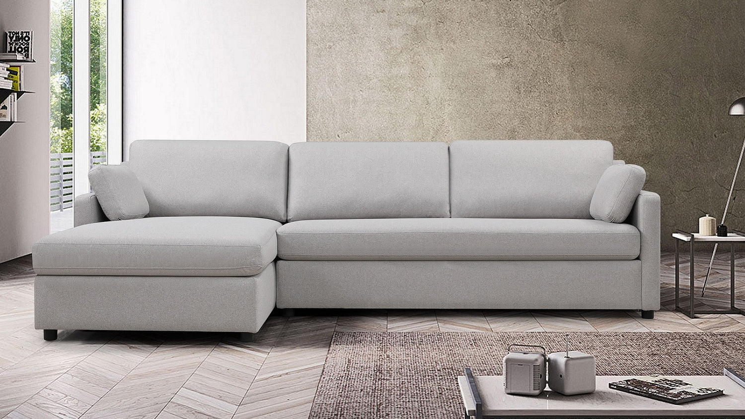 Modern upholstered sectional