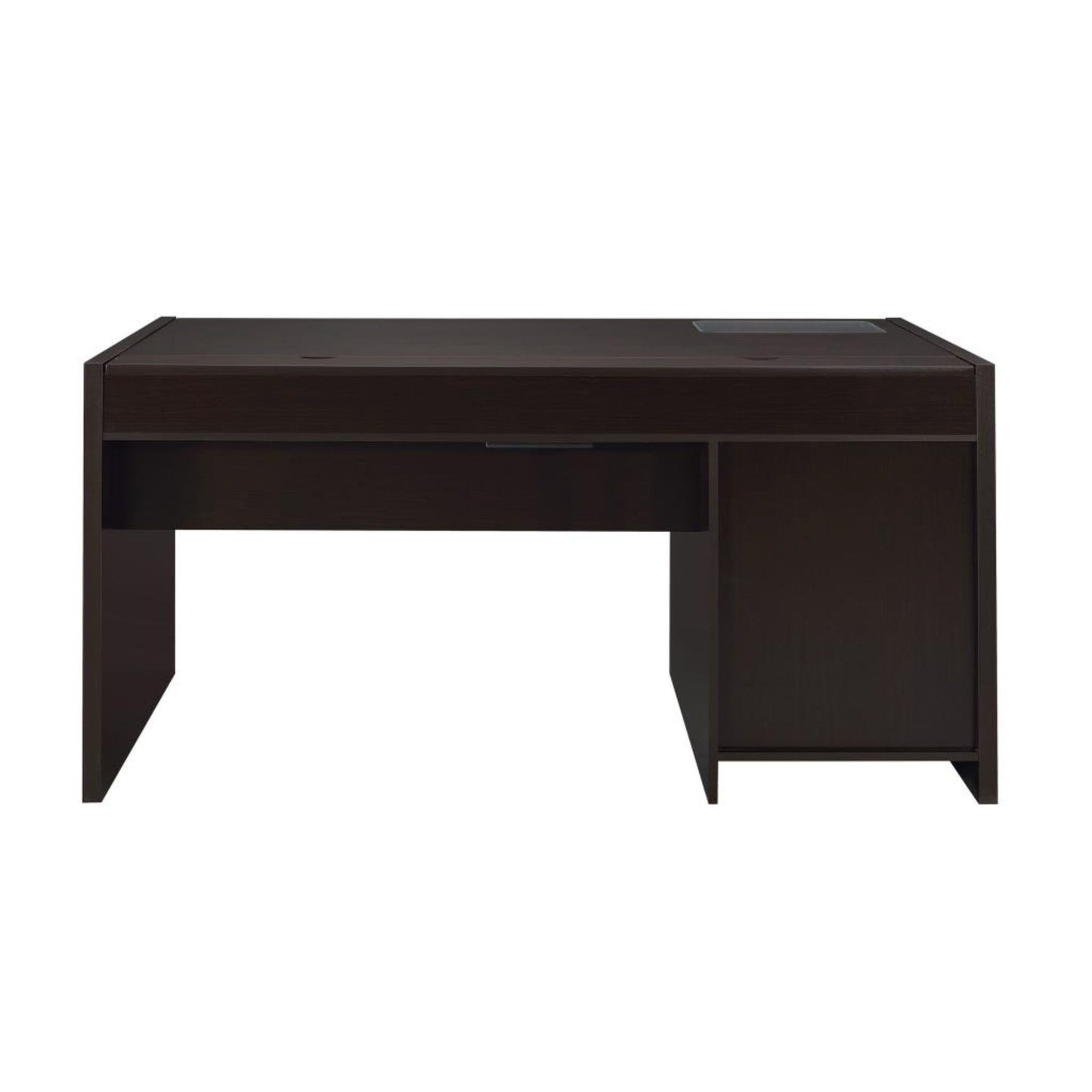 HALSTON 3-drawer Connect-it Office Desk Cappuccino