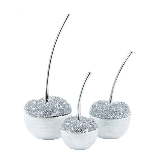 SIENNA 3pc Cherry Canister Set Kitchen Decor