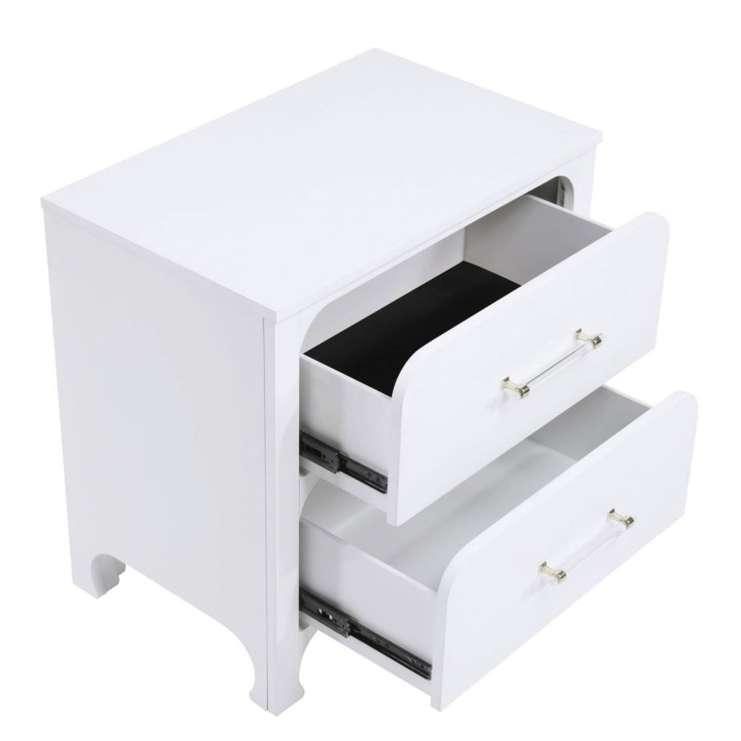 ANASTASIA 2-drawer Nightstand Bedside Table