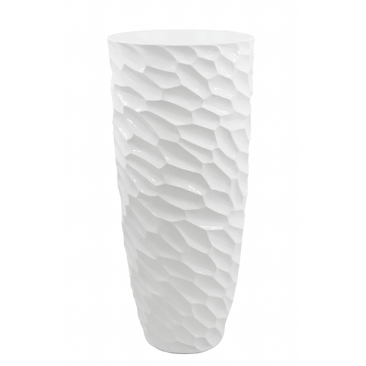 SAWYER 36" White Floor Vase Planter