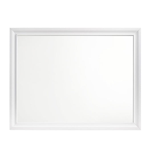 BARZINI Rectangle Dresser Mirror White