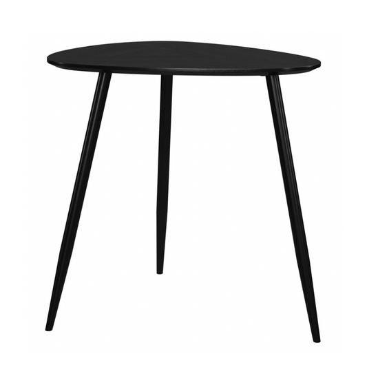 ODESSA Triangular Solid Wood End Table