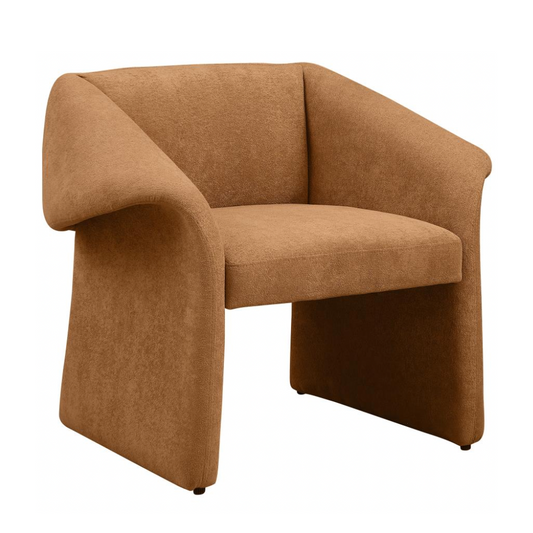 RAMSEY Sloped Arm Accent Chair Honey