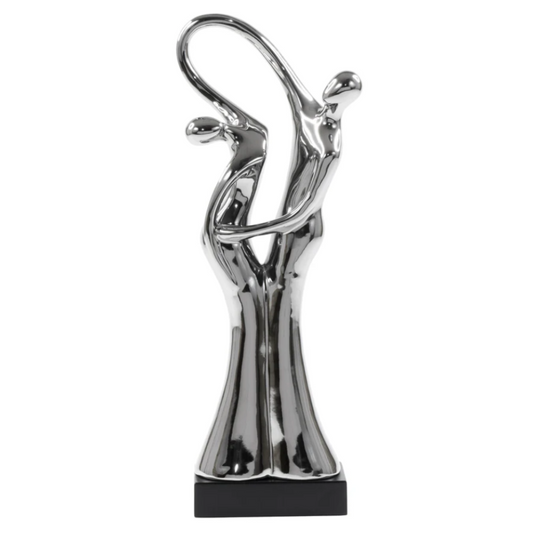 ANDY Last Dance Sculpture Silver