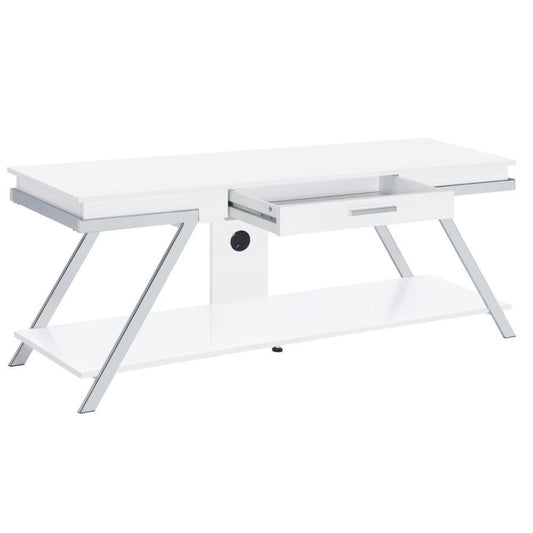 MARCIA 1-drawer Wood 60" TV Stand