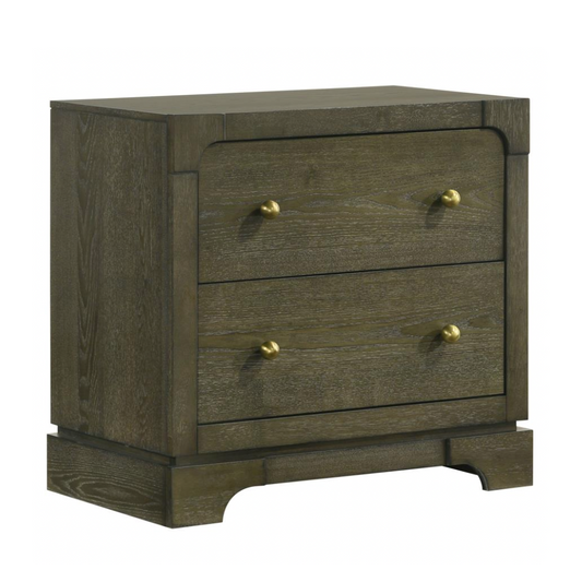 GRAN 2-drawer Nightstand Bedside Table
