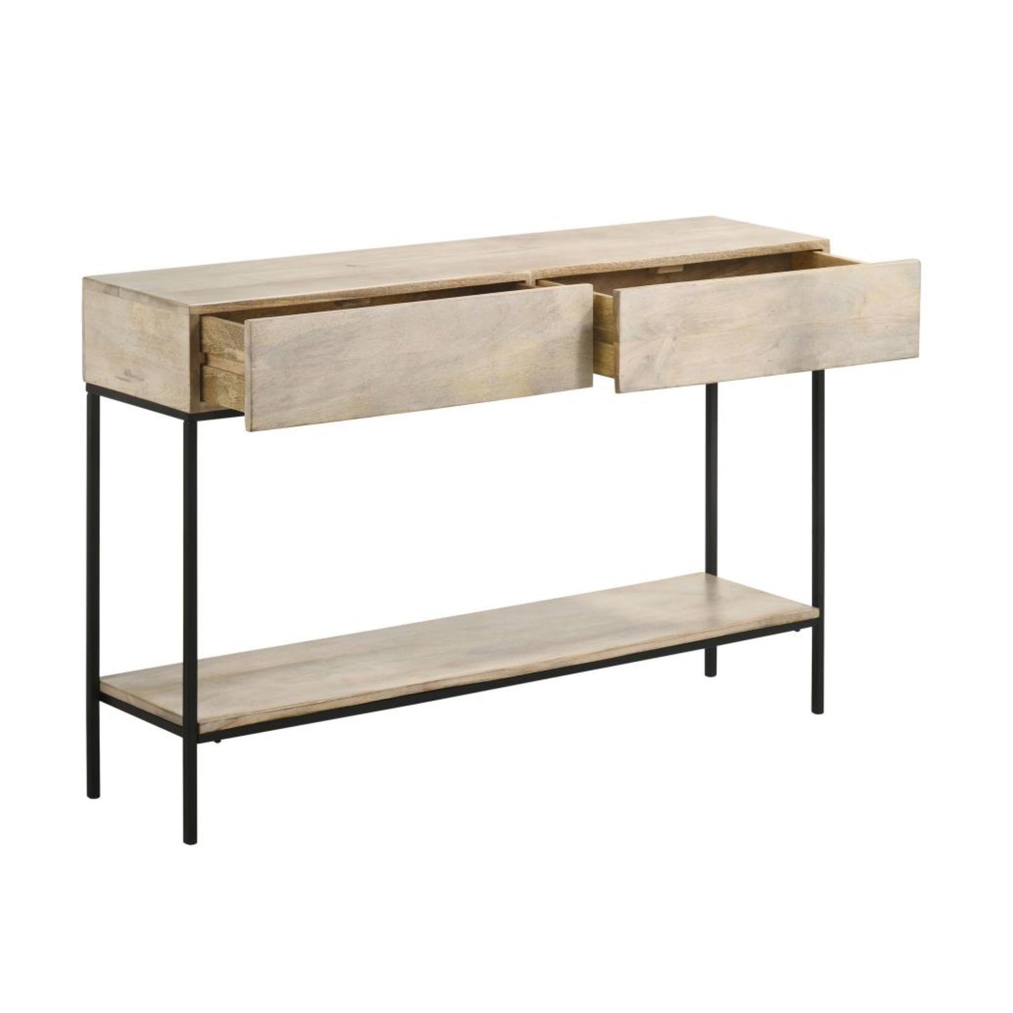 RUBEUS 2-Drawer Console Table