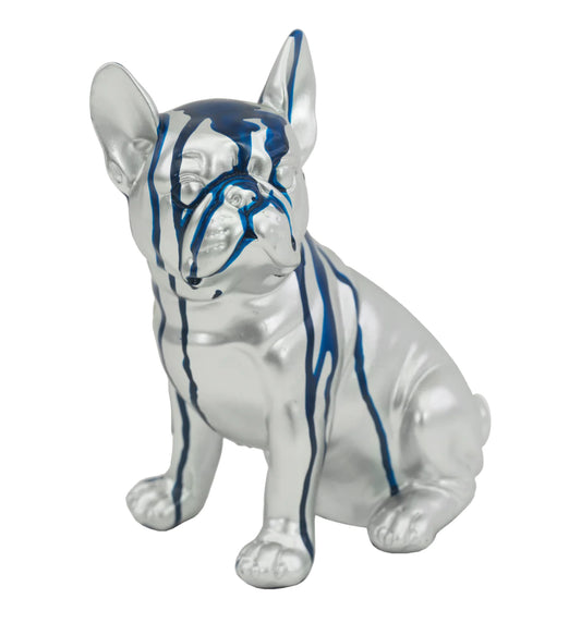 HUDSON Blue Silver Dog