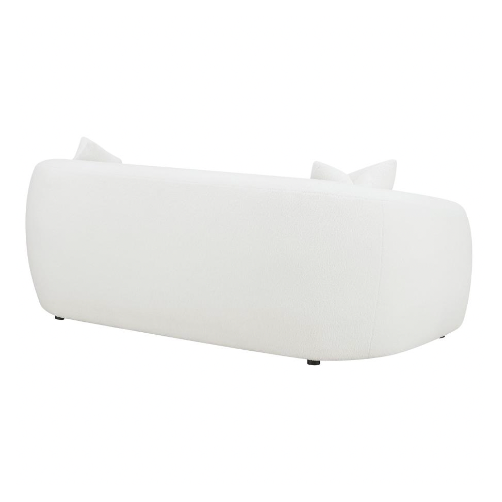 ISABELLA Faux Sheepskin Upholstered Sofa