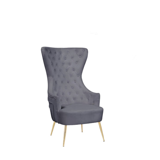 ARCANA Grey Accent Chair