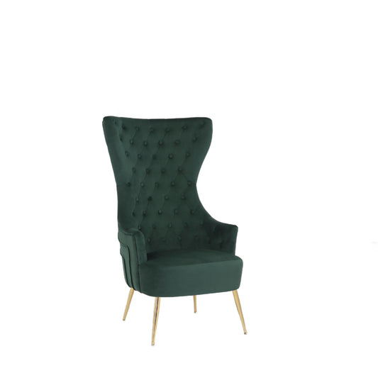 ARCANA Green Accent Chair