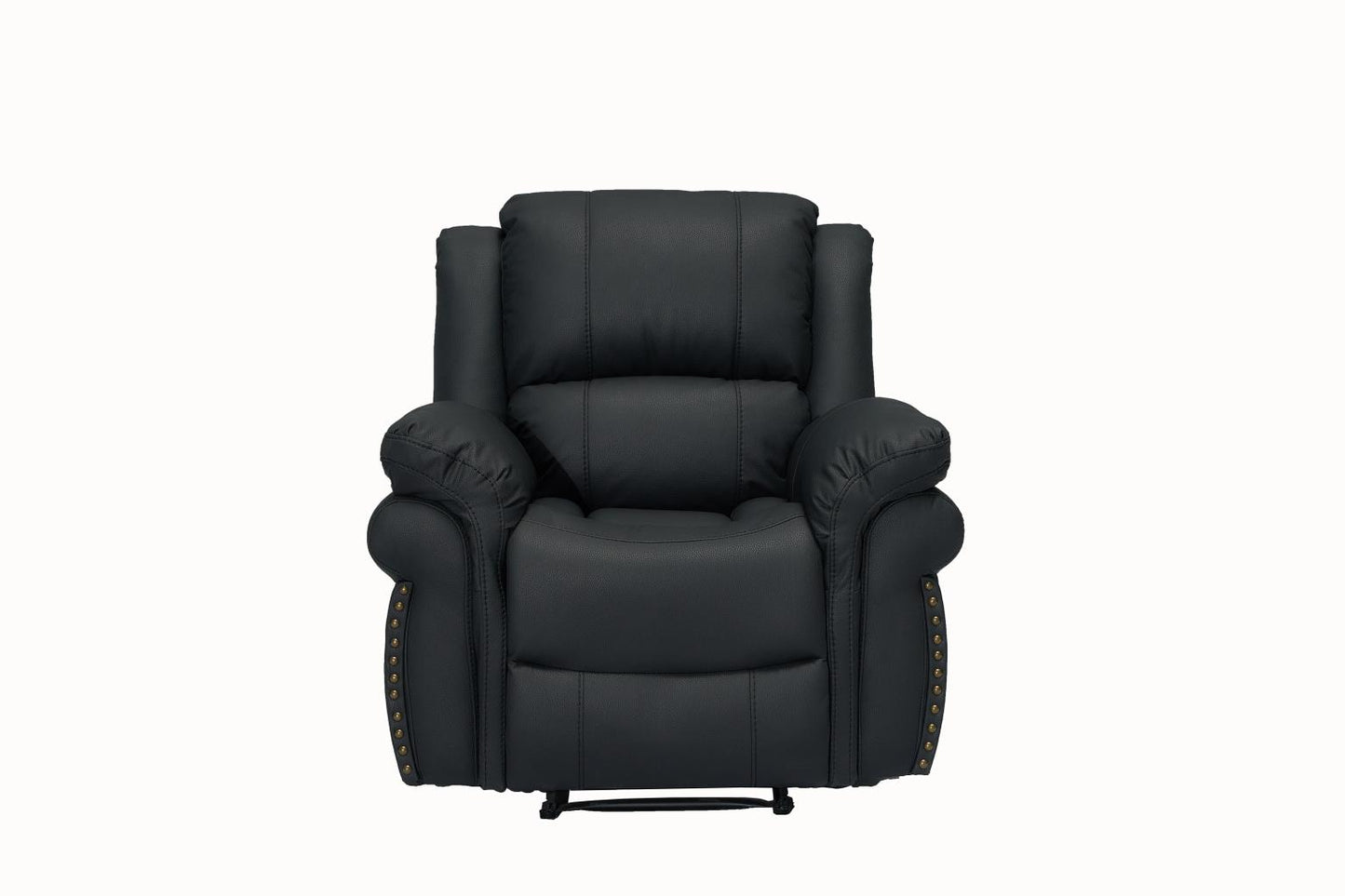 CESAR 1 Seater Reclining Chair Black