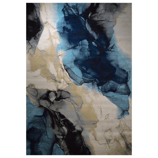 SYLVAN Sapphire Splash Rug
