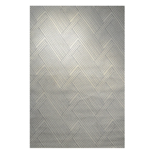 ANARA White Craze Rug 7.5"