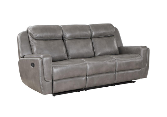 ASPEN 3 Seater Reclining Sofa Grey