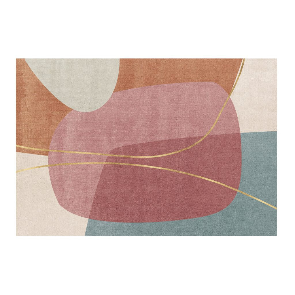 ROSA Pink Abstract Modern Wall Art