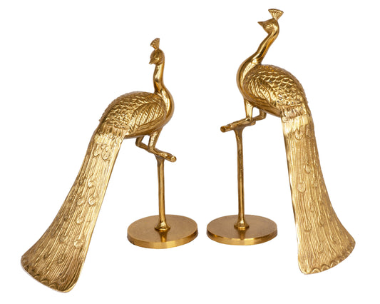 STELLA 2pc Peacock Set Gold